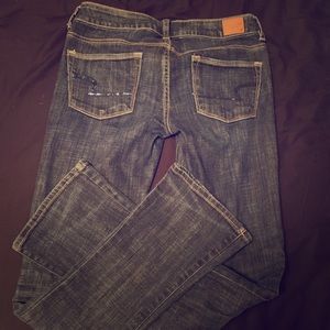 American Eagle size 6 skinny kick boot